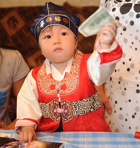 День рождение корейского ребенка 1 год