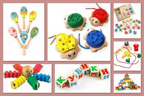 О пользе развивающих деревянных игрушек